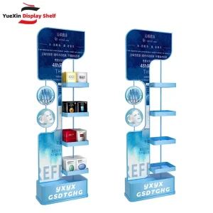 Single Sided Rotating Retail Shelving Display Racks for Mobile Accessories Boutique Store Supermarket and Shop Stands