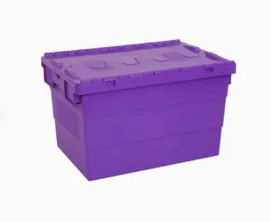 Slanted-insertion Logistics Box for Tobacco Express Delivery with Lid Plastic Covered Basket