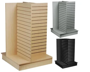 Slatwall Panel Display Rack for Retail Shop Gondola Shelving Supermarket Shelves for Grocery Store Equipment