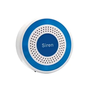 Smart Wi-Fi Sound and Light Alarm Support Remote Control, Tuya Anti-Theft Alarm for Home Indoor Sound and Light Warning