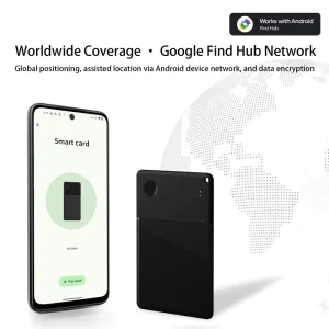 SmartTrack Card (for Android) [Metal & Plastic Beacon] (Anti loss Anti theft Tag) Find My Phone Ring My Phone Positioning