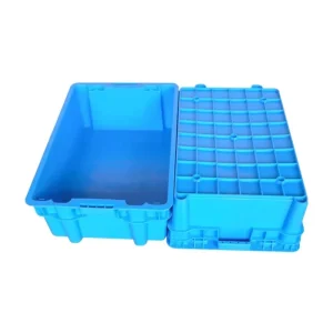Solid Heavy Duty Recyclable Plastic Storage Boxes Multi Function Logistics Efficient Storage Stackable Bins for Auto Industry
