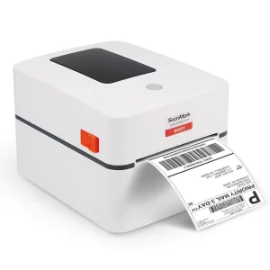 Soonmark 4 Inches Direct Thermal Barcode Printer M4201label Printer for Shipping Compatible with Various E-commerce Platform