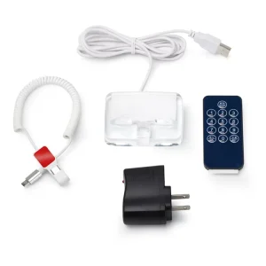 Soporte Antirrobo Para Celulares Mobile Phone Security Cable Lock Mobile Shop Anti Theft Accessories Alarm Systems