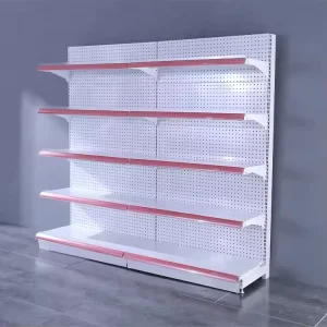 Special Offer Single Sided Gondola Supermarket Store Steel Shelves Metal Shelving Rack
