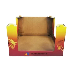 Stackable Corrugated Cardboard Market Tray Display Rack for Snack Food POD Candy PDQ Display Rack