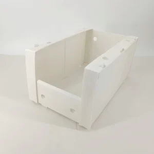 Stackable Foldable Corrugated Plastic Waterproof Heavy Duty Industrial Storage Box Open Fronted Customizable Packaging Boxes