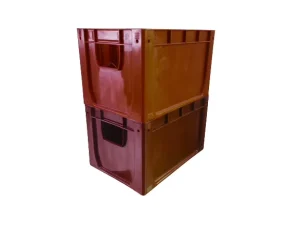 Stackable Nestable Solid Box Eco-Friendly Durable Plastic Beer Storage Crate Storage Boxes Bins Factory Price Low