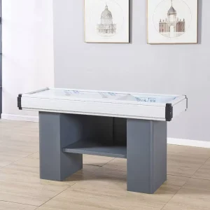 Stainless Steel Heavy Duty Supermarket Checkout Counter Cash Register with Carton Packing
