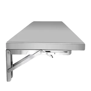 Stainless Steel Wall-mounted Cabinet for Storing Tableware, Bathroom Towel Display Stand