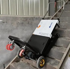 Stair Climber Hand Trolley Powered Stair Climber 300kg Load Electric Stair Climbing Hand Truck Trolley