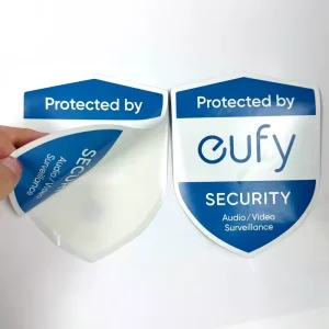 Static Cling Sticker PVC Decal for Car Window Mirror & Shop Display
