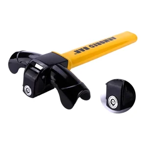 Steel Anti-Theft Car Steering Wheel Lock with Keys Vehicle Security Device