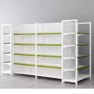 Steel Heavy Duty Gondola Shelving For Supermarket Display And Storage