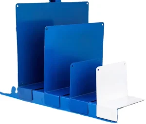 Steel Shelf Partition Board Baffle Modern Design Multifunctional Warehousing Use 1500kg Capacity Stackable & Recyclable