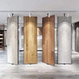 Steel Tile Display Rack Metal Tile Display Stand Wooden Floor Tile Display Tile Rotation Display Ceramic Tile Display