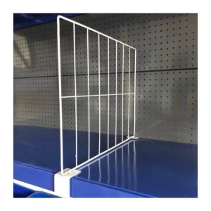 Steel Wire Mesh Type Shelf Rack Divider for Express or Cloth Warehouse