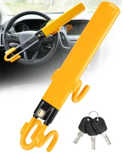 Steering Wheel Lock Anti Theft Car Device with Adjustable Design Car Lock Anti Theft Lock for SUV & Trucks