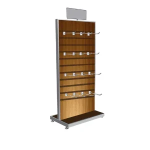 Store Display and Fixtures Metal Pegboard Shelf Hanging Clothes Rack