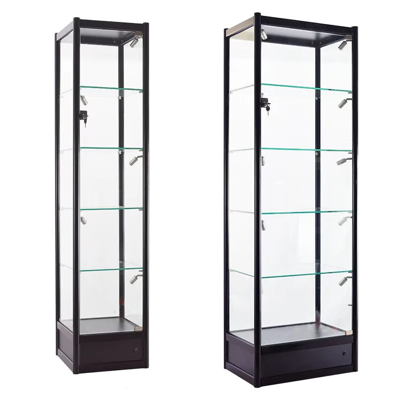 Store Fixture Display Shelf for Electronics Accessories Shop Metal Wood Glass Combine Retail showcase Furniture Customizable
