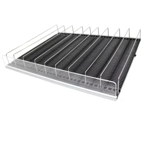 Store Sliding Beverage Display Flex Roller Track Gravity Feed Roller Shelf Supermarket Roller Shelf Pusher