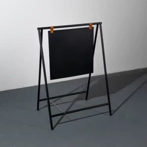 Storefront Standing A frame Display Rack Creative Wrought Iron Floor standing Advertising Sign Portable Foldable Directional