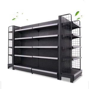 Strong Product Display Stands Countertop Shelving Display Rack Double Side for Convenience Store Retail Shop Design