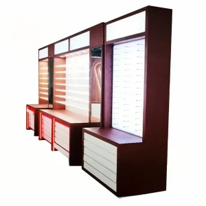 Sunglasses Store Decoration Retail Optical Store Fixtures Sunglasses Display Shelf Eyewear Store Showcase