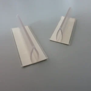 Super Grip Transparent Plastic PVC Price Holder Tag Eco-Friendly Electronic Shelf Label with Super Card Holder for Retail