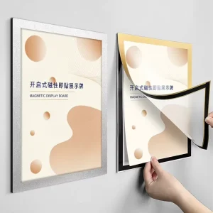 Supermarket A3 A4 A5 A6 Magnetic Sign Holder Poster Frame Display Picture Frames