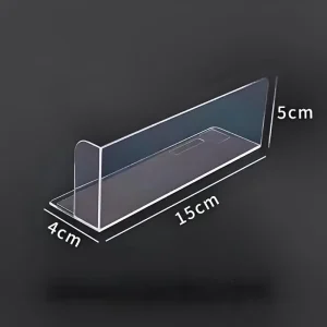 Supermarket Acrylic Shelf Divider Commercial Refrigerator Shelf Dividers