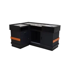 Supermarket Cash Register Table Gondola Checkout Counter for Retail