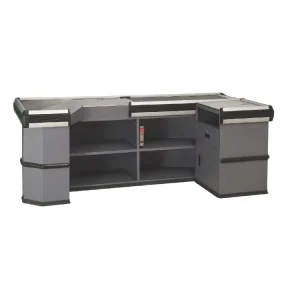 Supermarket Cash Table Retail Shop Lockable Checkout Counter Small Cash Counter Design