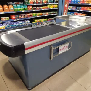 Supermarket Cashier Counter Cash Table Counter Display