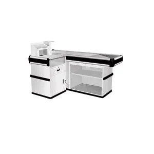 Supermarket Cashier Counter Table