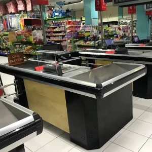 Supermarket Checkout Cashier Register Stand Machine Equipment