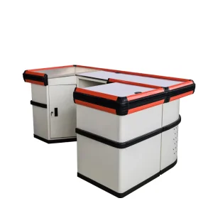 Supermarket Checkout Counter with Convenient Design Without Conveyor Belt