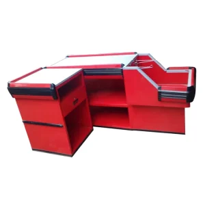 Supermarket Checkout Counter with Good Quality and Creative Design Checkout Counter