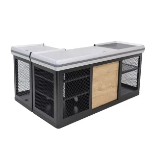 Supermarket Checkout Counters Cashier Counter Table With Price