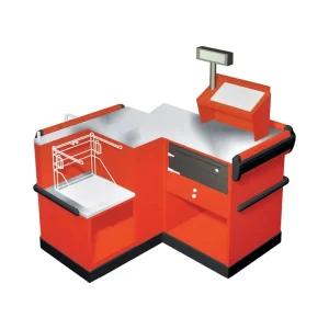 Supermarket Checkout Counters Stand Cashier Checkout Counter Table