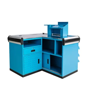 Supermarket Checkout Machine Steel and Metal Construction Cashier