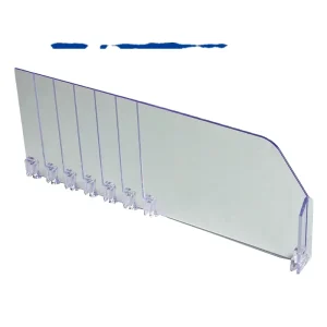 Supermarket Clear ABS Adjustable Shelf Dividers