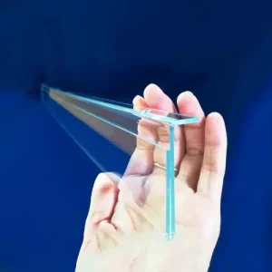 Supermarket Clear Acrylic Shelf Price Holder Plastic Label Tag Data Transparent Acrylic Price Clip Strip Long