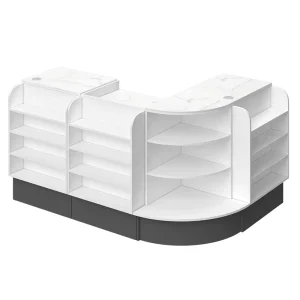Supermarket Convenience Store Solid Wood Checkout Counter Removable Installation Snacks Pharmacy Maternal Infant Small