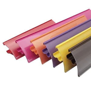 Supermarket Convenience Store Transparent Plastic Acrylic Metal PET Price Tag Pusher Shelf Label Eco-Friendly Food