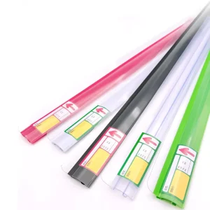 Supermarket Custom Plastic Shelf Price Strip Price Holder Data Strip For Gondola