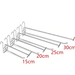 Supermarket Display Hook Shelf Metal Hanging Pegboard Hooks for Display Goods