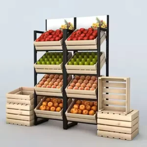 Supermarket Display Shelf Fruit and Vegetable Racks