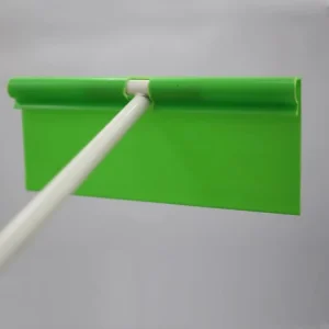 Supermarket Double Line Hook Price Tag Transparent Product Price Tag Convenience Store Refrigerator Display Shelf Hanging Tag