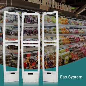 Supermarket EAS Systems AM Secured Anti Theft Sensor Alarm Devices Protecting Retail Store Assets
